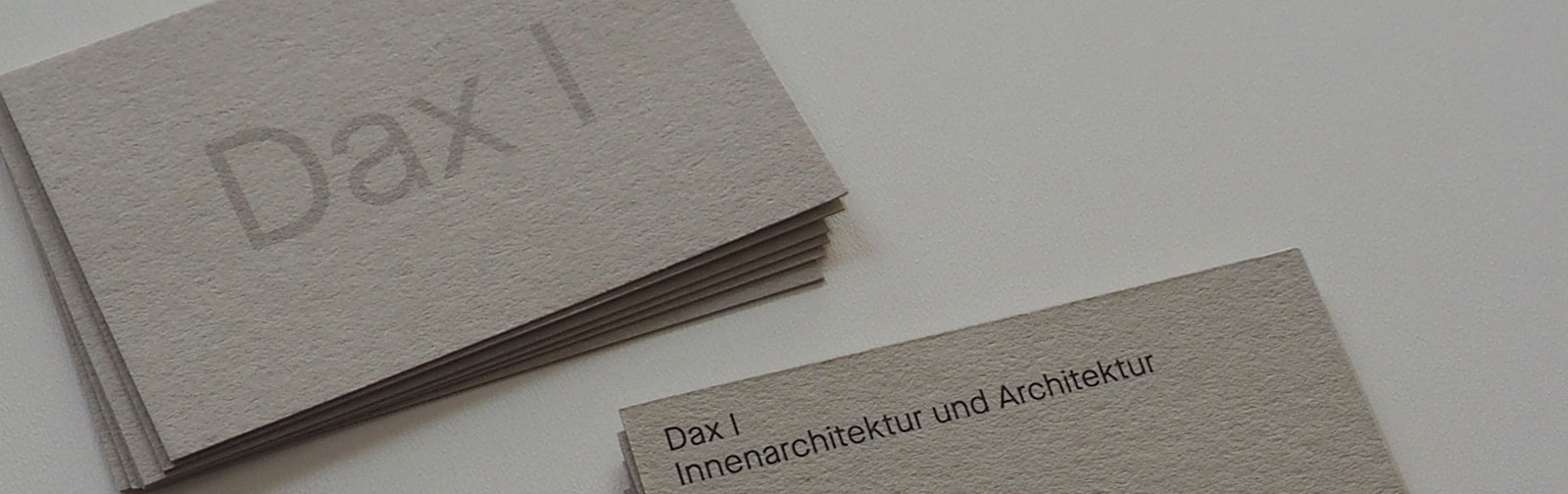 Dax I – Innenarchitektur und Architektur